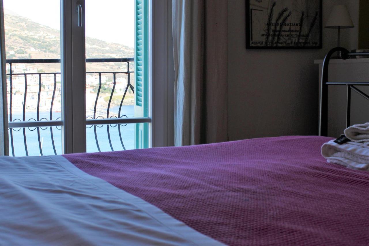 Blue Dolphin Hotel Batsi  Bagian luar foto