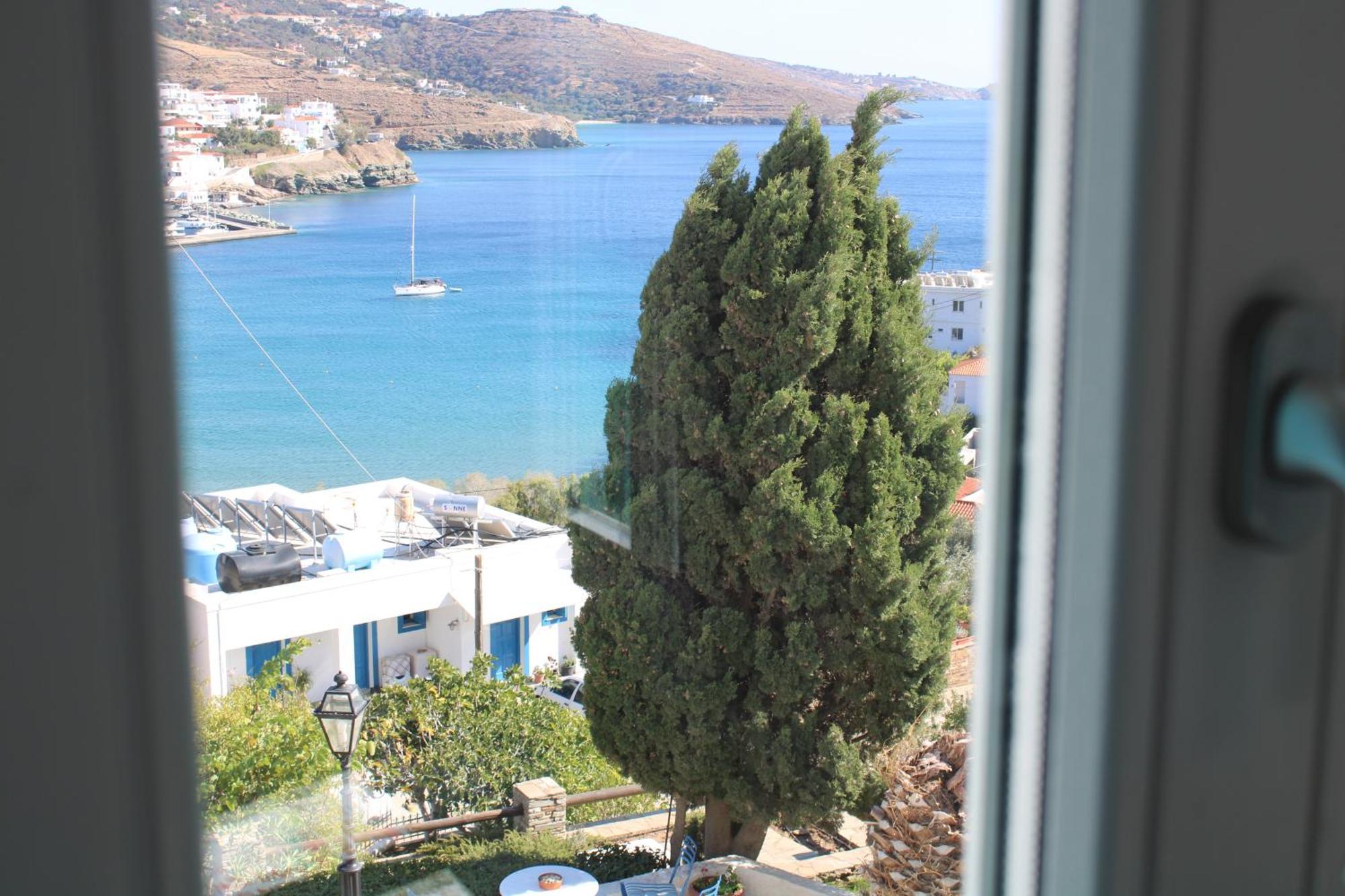 Blue Dolphin Hotel Batsi  Bagian luar foto